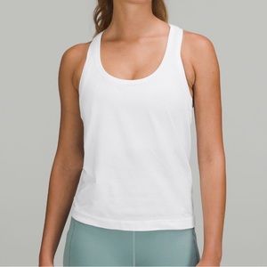 lulu white swiftly tank size 4